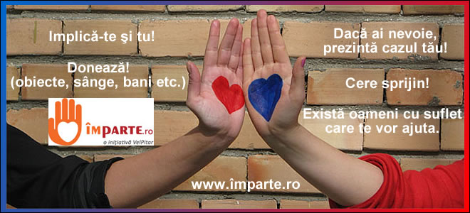 Imparte.ro - Portal de caritate, donatii online